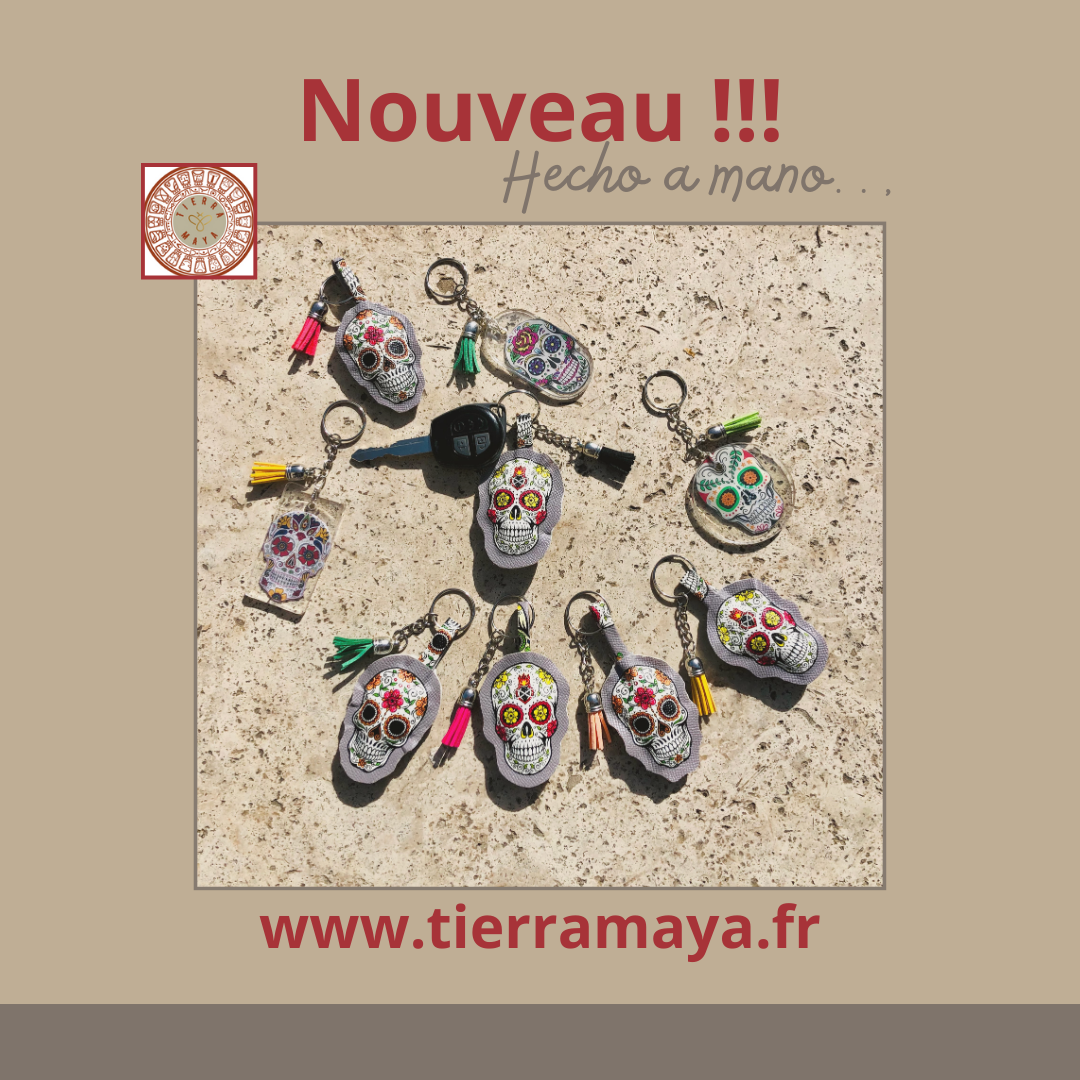 PORTE-CLÉ ARTISANAL "CALAVERA"