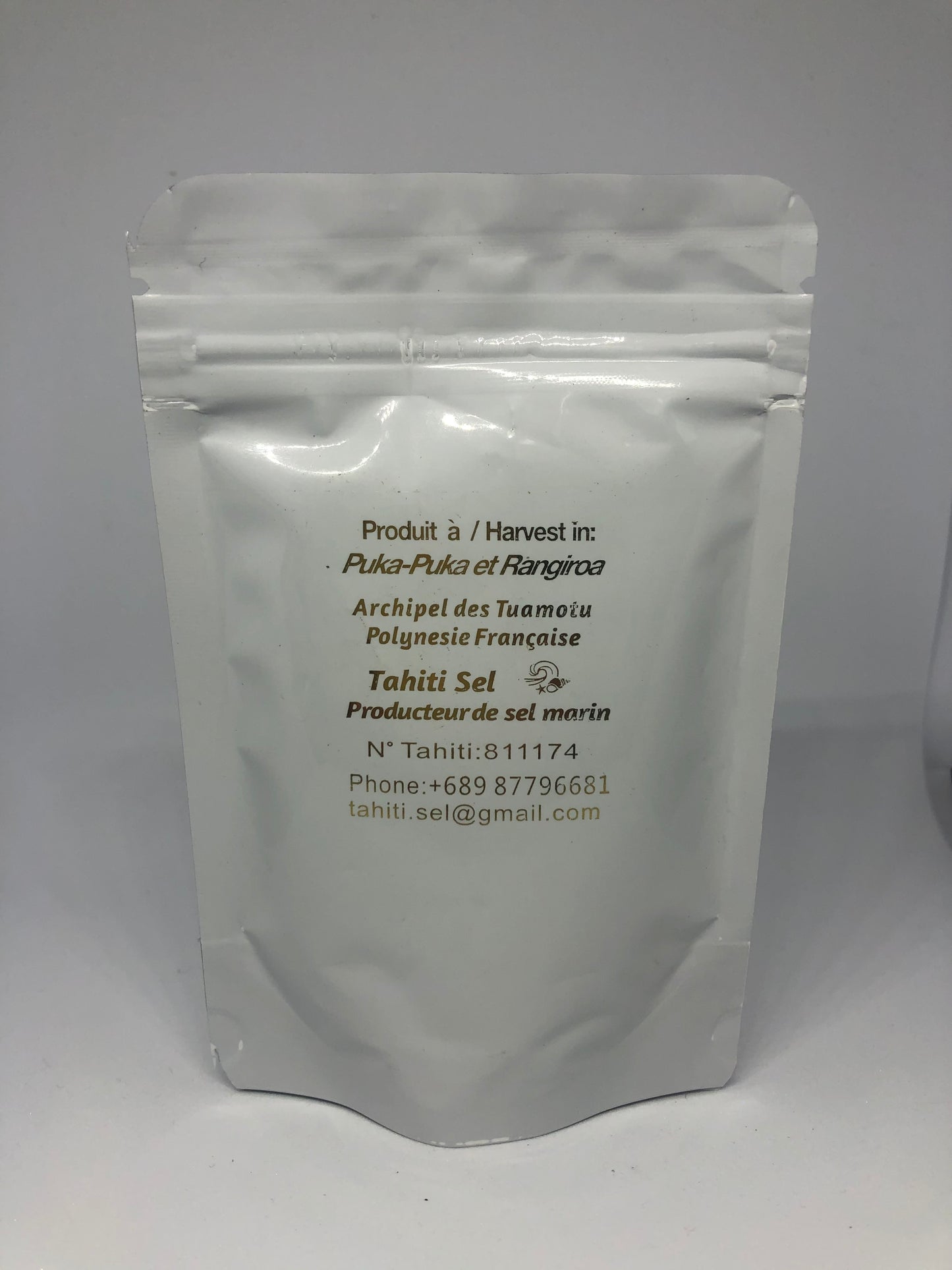 FLEUR DE SEL DE RANGUIROA Citron des Gambiers 60g