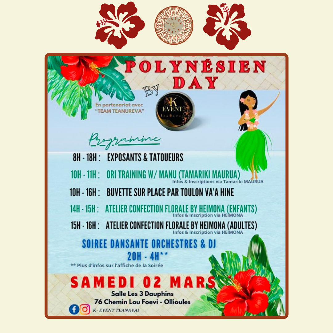 JOURNÉE POLYNÉSIENNE EN MARS !