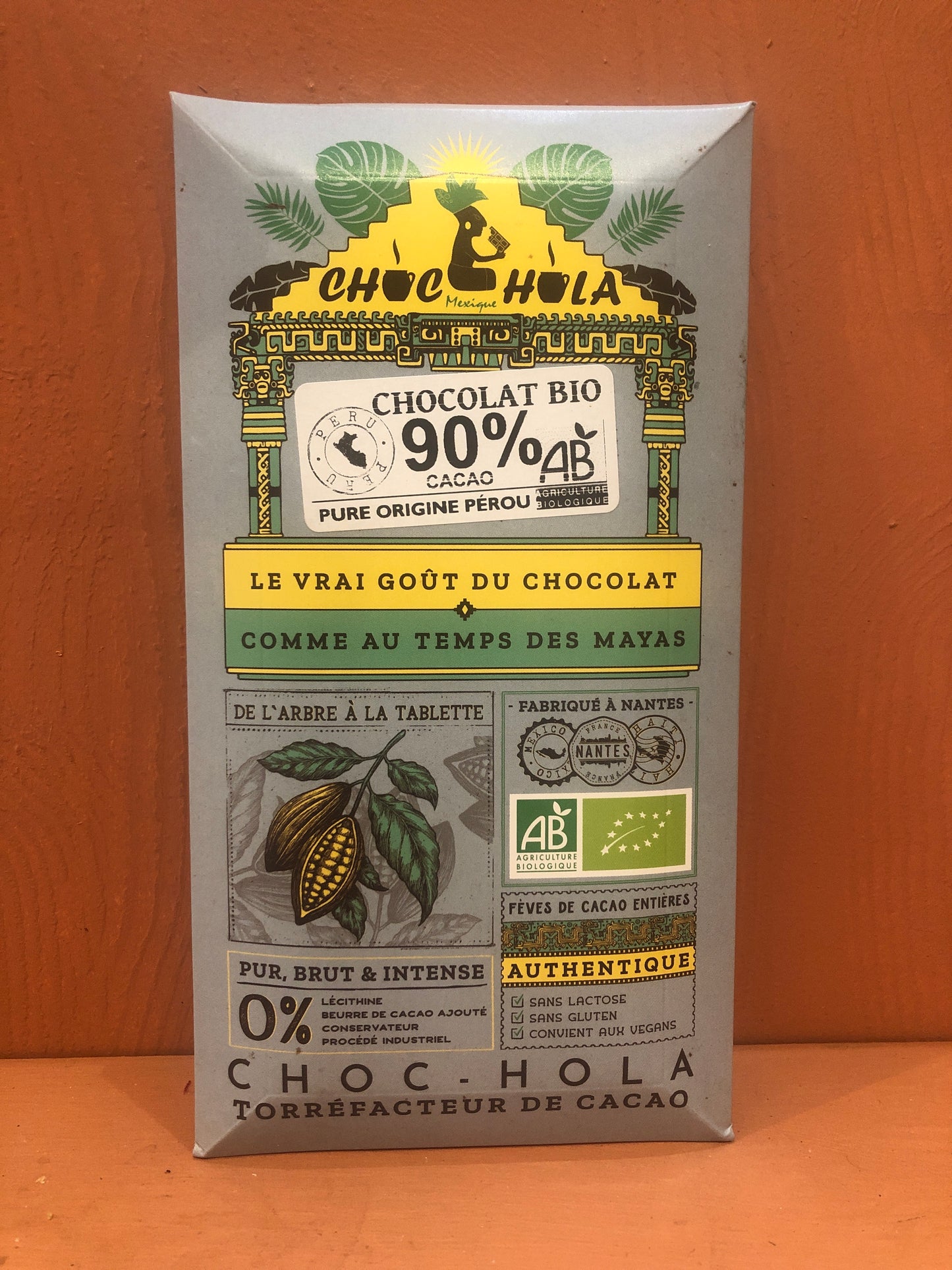 CHOCOLAT BIO origine Perou
