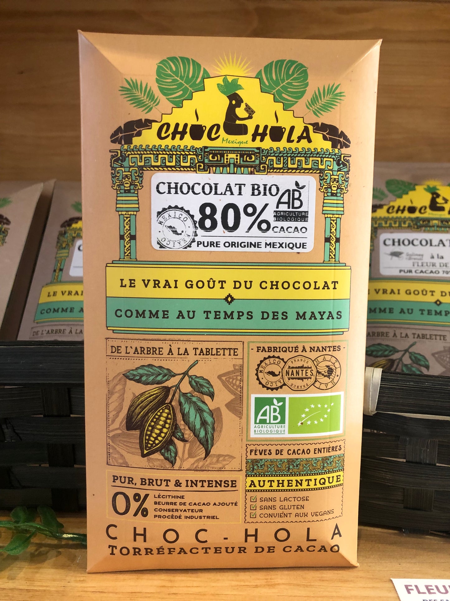CHOCOLAT BIO origine Mexique