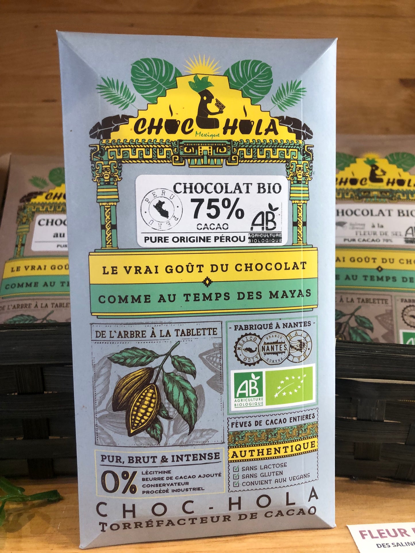 CHOCOLAT BIO origine Perou