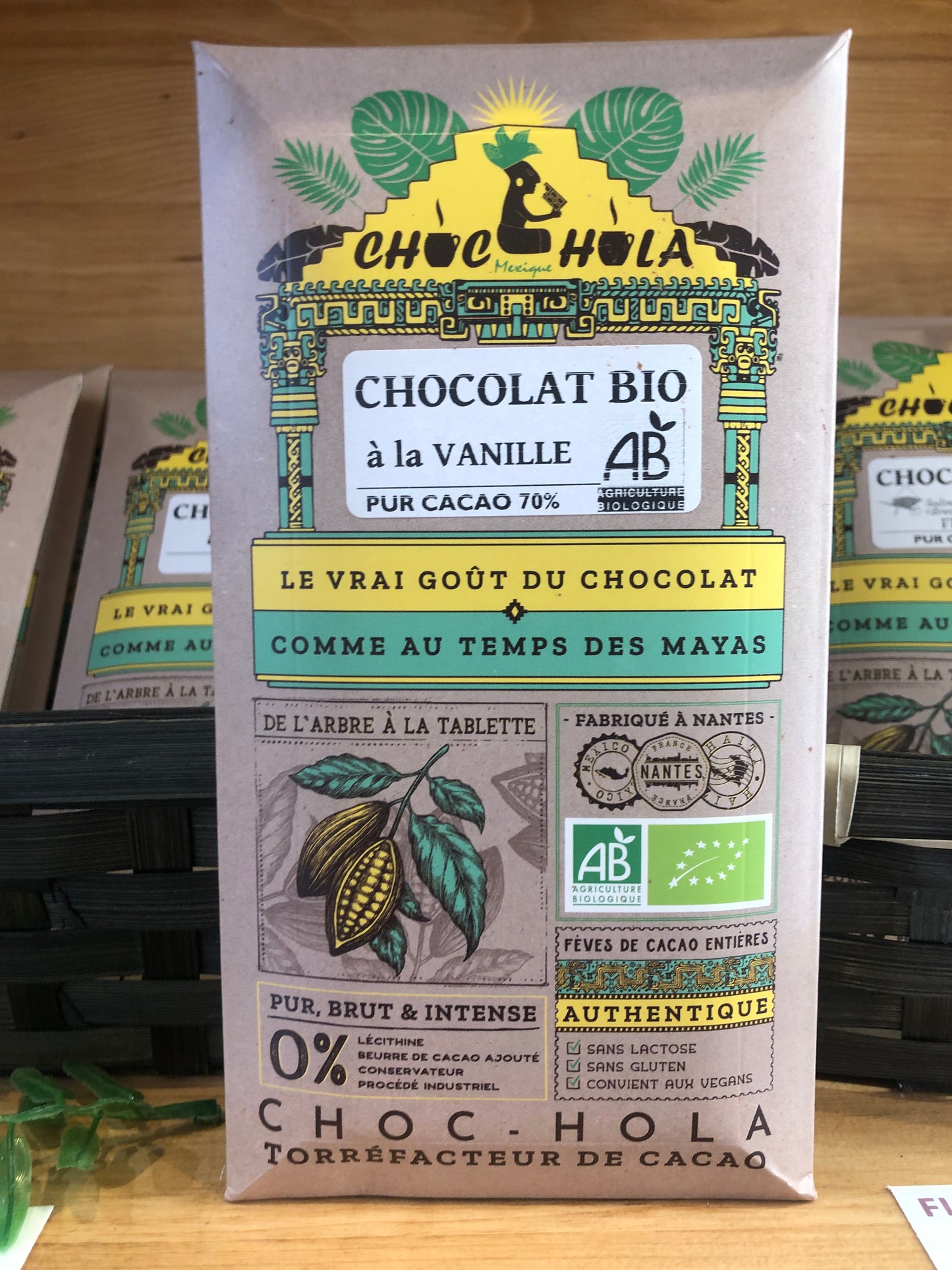 CHOCOLAT BIO origine Mexique