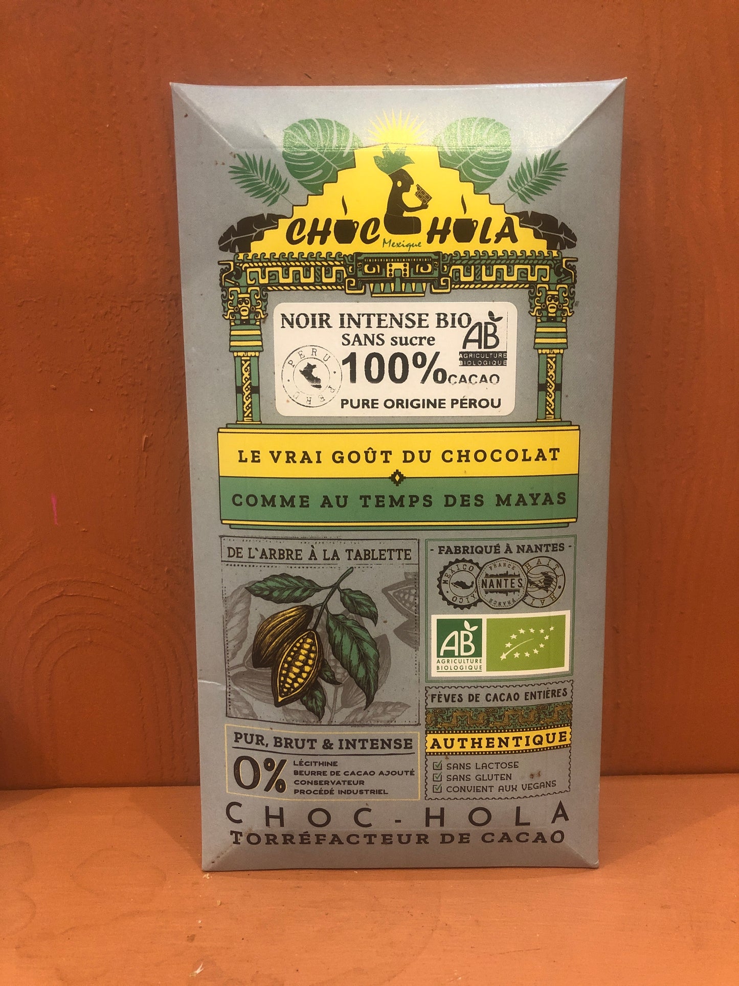 CHOCOLAT BIO origine Perou