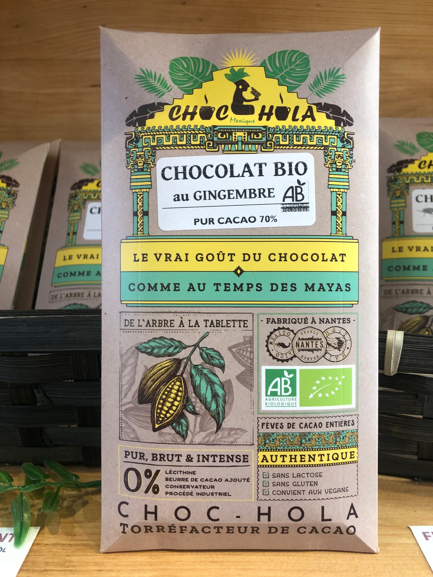 CHOCOLAT BIO origine Mexique