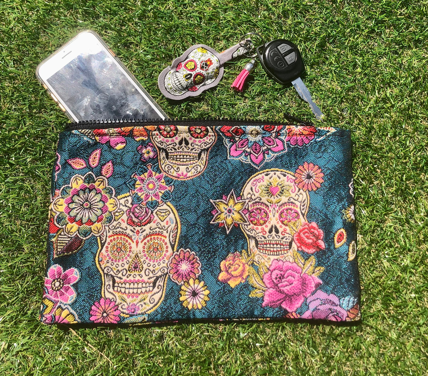 POCHETTE  ARTISANALE" Calavera "