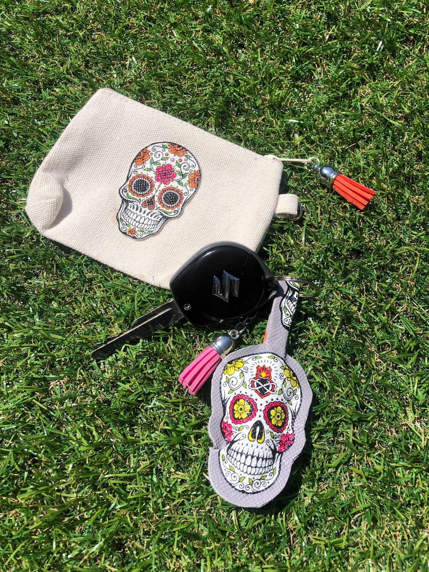 PORTE-MONNAIE ARTISANAL "CALAVERA MEXICANA"